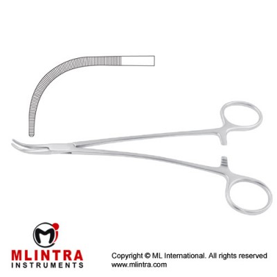 Overholt-Martin Dissecting and Ligature Forceps Fig. 5 Stainless Steel, 24.5 cm - 9 3/4" 